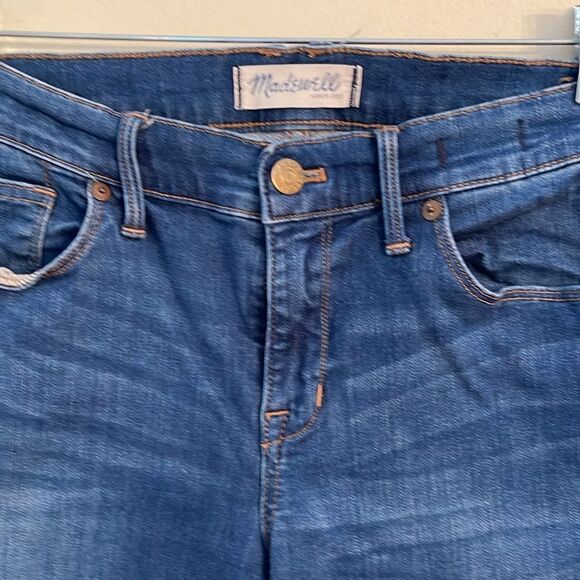 Madewell Zipper Bottom Skinny Jeans - Picture 3 of 7